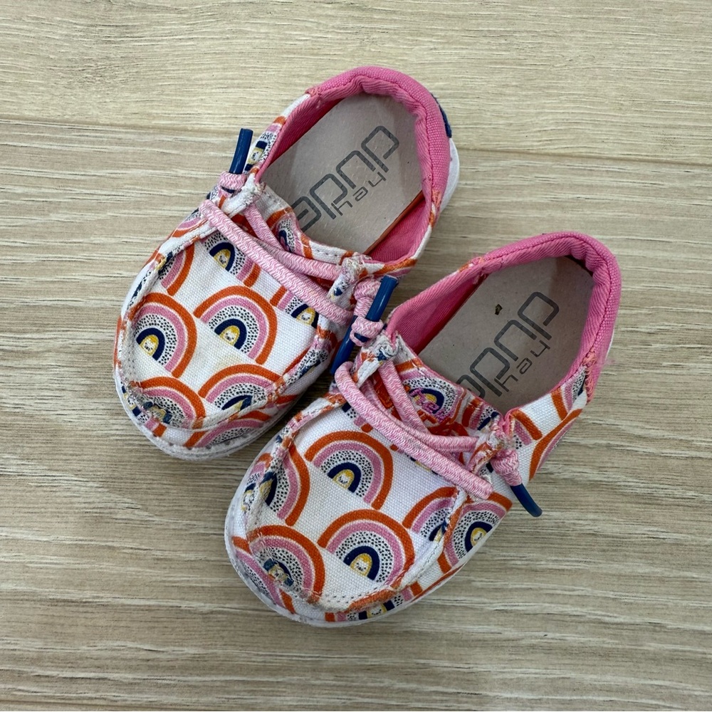 Hey Dude Funk Rainbow Wendy Shoes